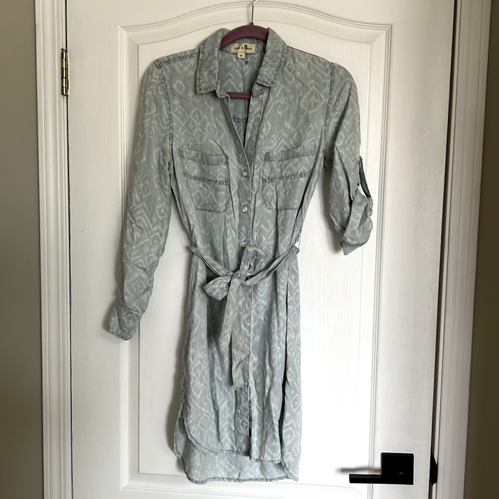 Anthropology- Clot & Stone tencel dress